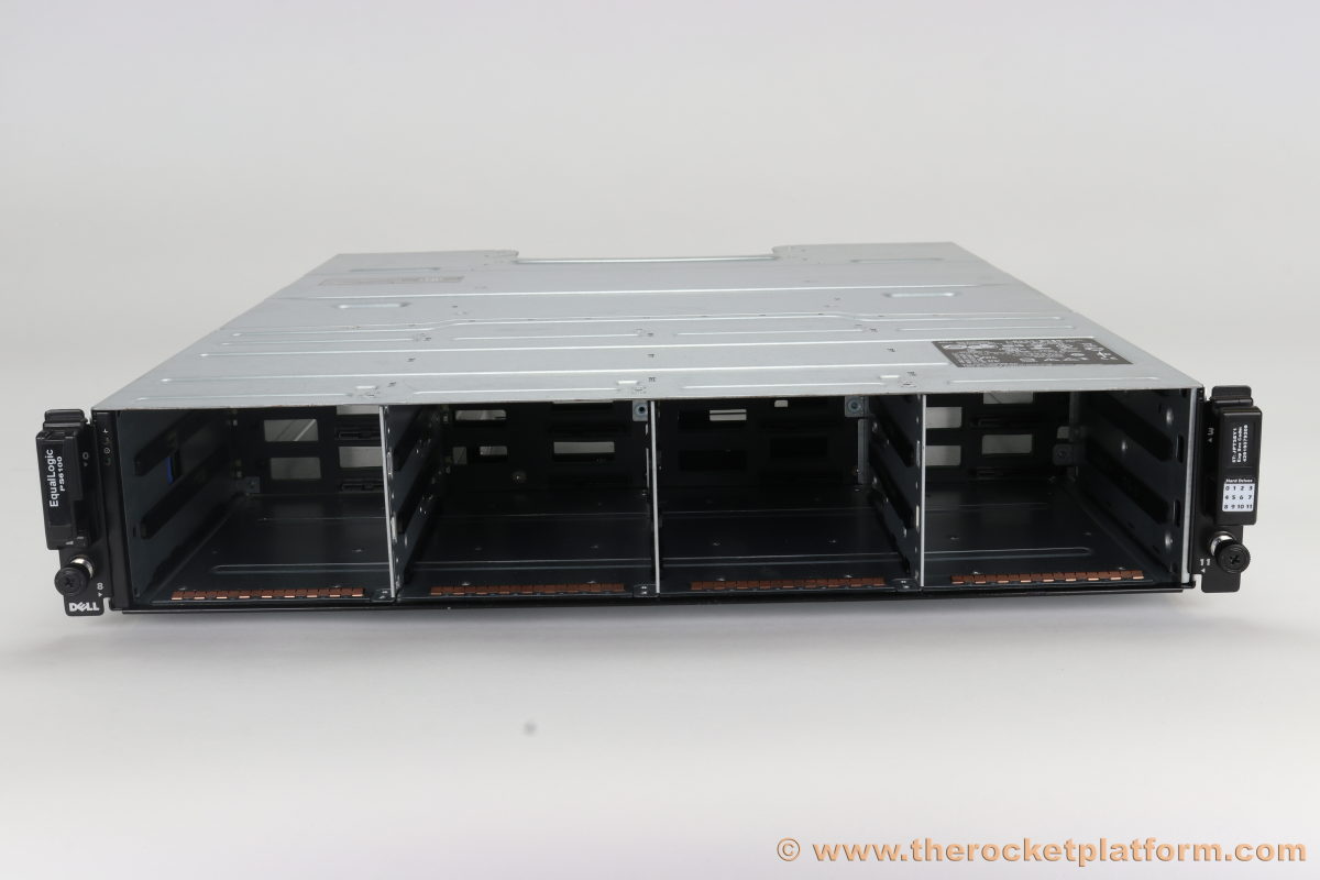 J6RGY - Dell EqualLogic PS4100 - PS6100 Chassis 2U 3.5-Inch