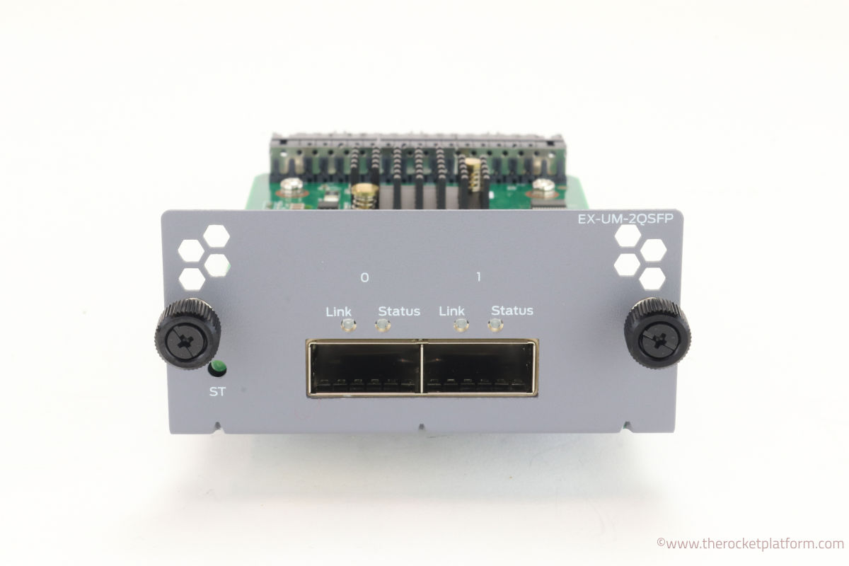 EX-UM-2QSFP - Juniper EX4300 2-port 40GbE Ethernet QSFP+ Uplink Module Assembly