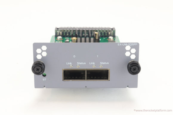 EX-UM-2QSFP - Juniper EX4300 2-port 40GbE Ethernet QSFP+ Uplink Module Assembly