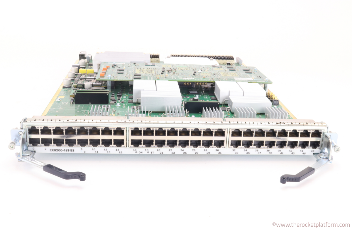 710-036595 - Juniper EX8200 48-port 10/100/1000BASE-T RJ-45 UTP Extra Scale Line Card