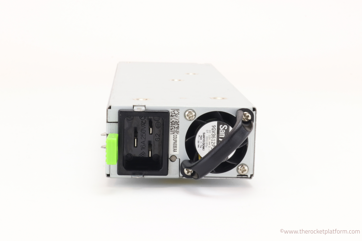 DS1200-3-405R0B - Juniper EX4500 1200 Watt AC Power Supply Assembly Front to Back