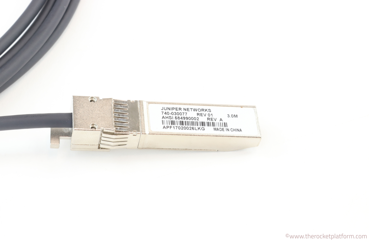 EX-SFP-10GE-DAC-3M - Juniper SFP+ 10 Gigabit Ethernet DAC Cable 3 Meter