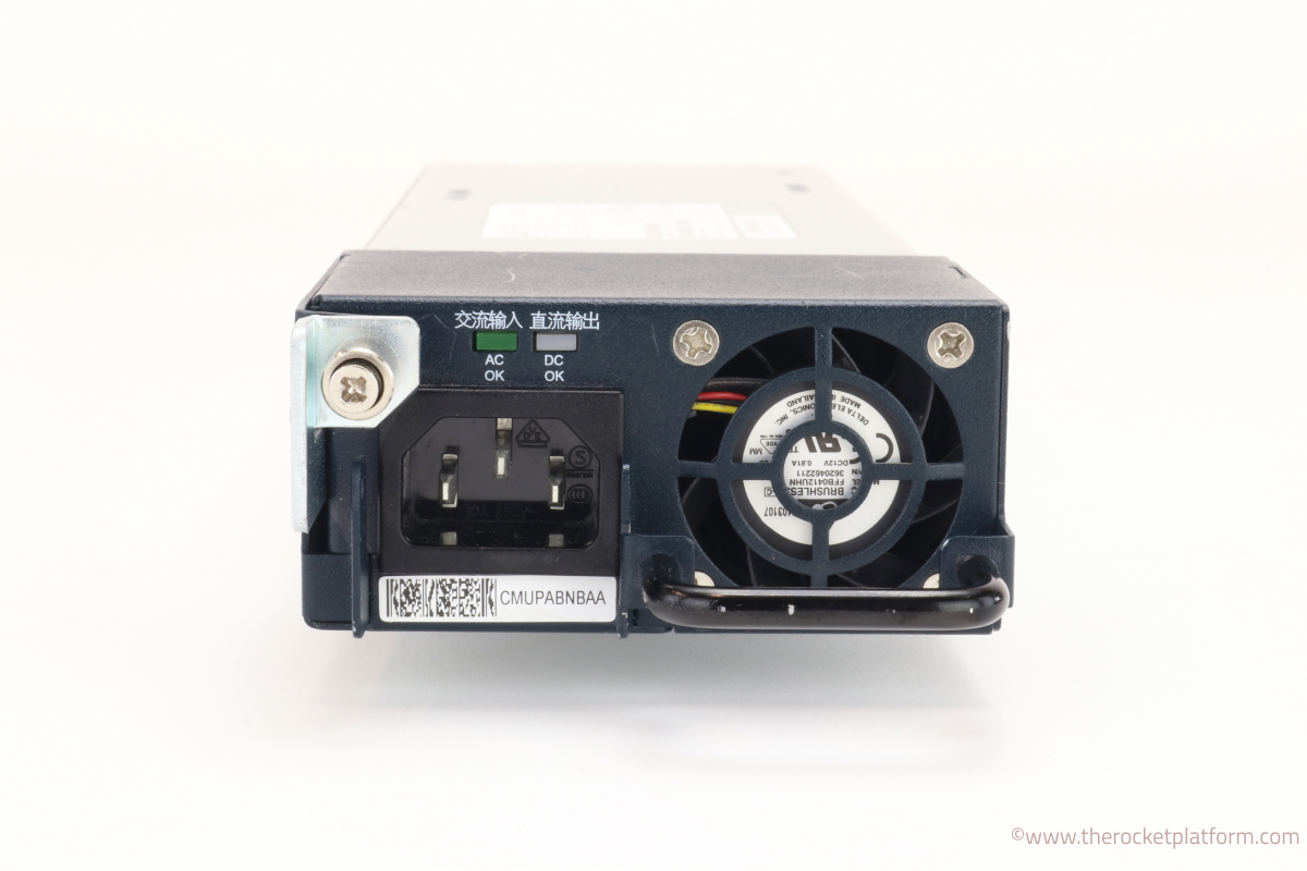 EX-PWR3-930-AC - Juniper EX4200 930 Watt PoE+ AC Power Supply Assembly Front To Back