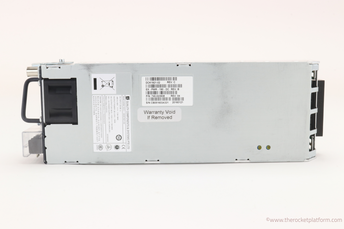 740-071378 - Juniper EX3200/EX4200 190 Watt DC Power Supply Assembly