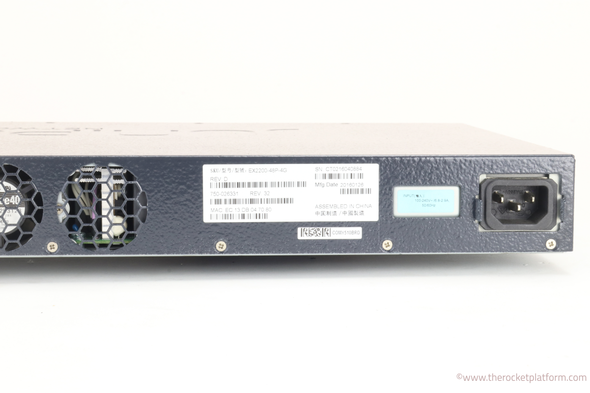 EX2200-48P-4G - Juniper EX2200-48P-4G Network Switch Assembly