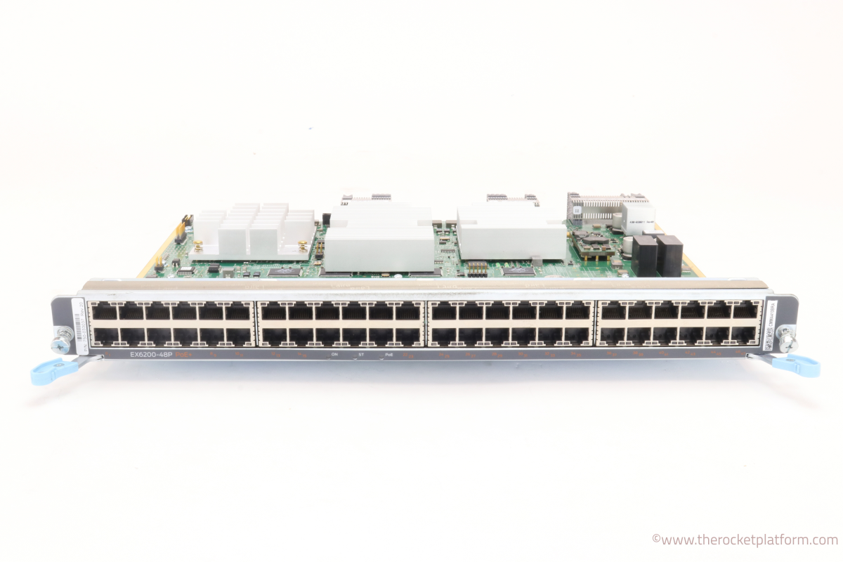 750-033037 - Juniper EX6210 48-port 10/100/1000BASE-T PoE+ Line Card