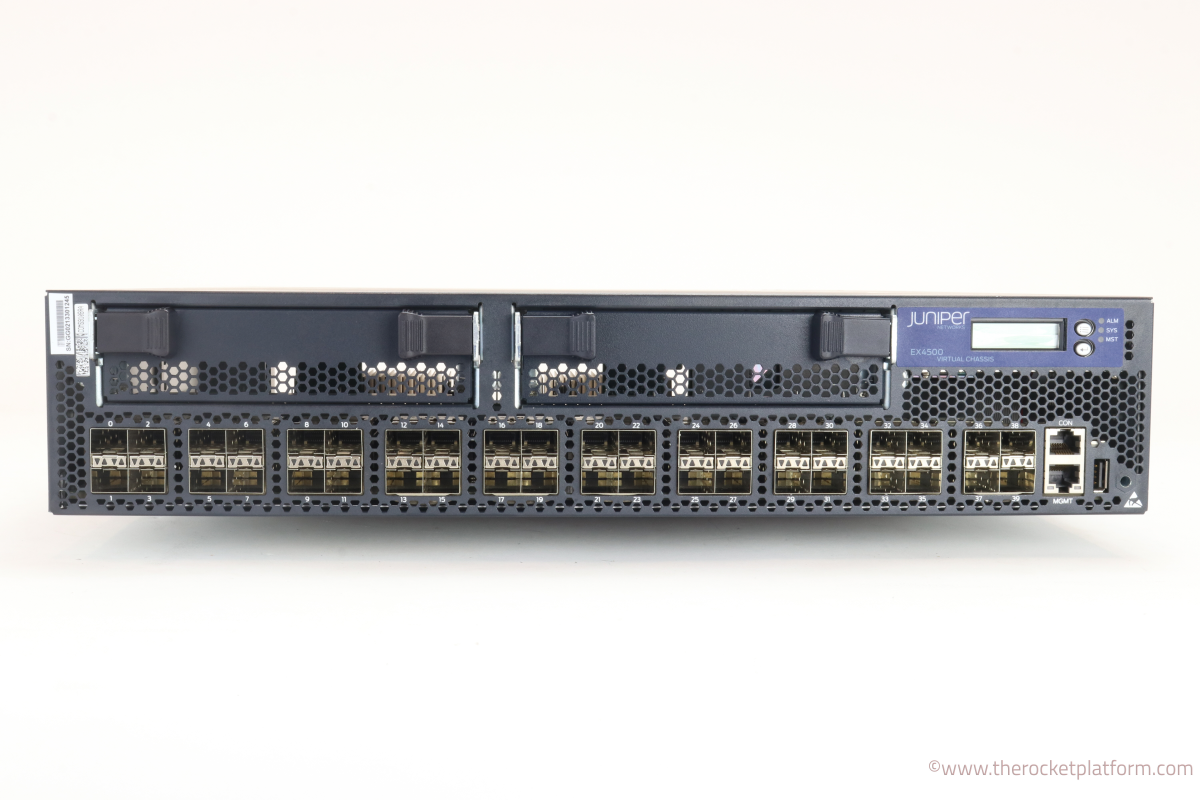 EX4500-40F-FB-C - Juniper EX4500-40F-FB-C Network Switch Full Unit Assembly