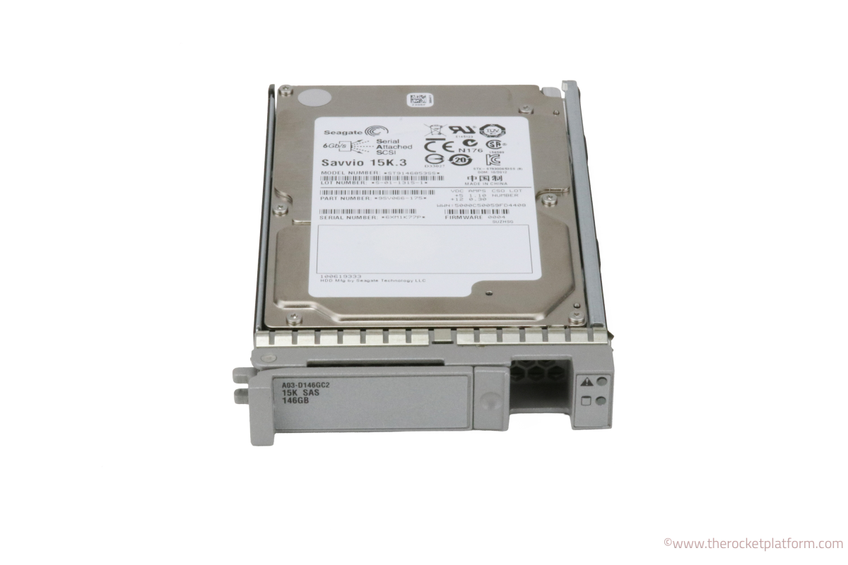 Cisco UCS Hard Drive 146GB 15K RPM SFF 6Gb SAS Interface