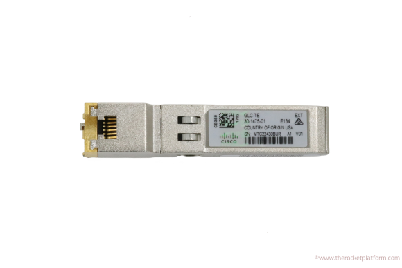 Cisco UCS 1000BASE-T SFP for CAT5 Industrial Temp