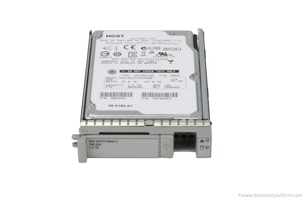 Cisco UCS Hard Drive 1.2TB 10K RPM SFF 6Gb SAS Interface