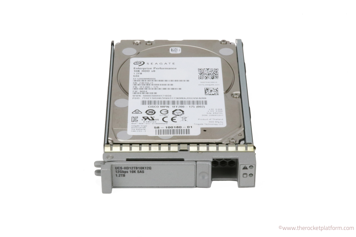 Cisco UCS Hard Drive 1.2TB 10K RPM SFF 12Gb SAS Interface