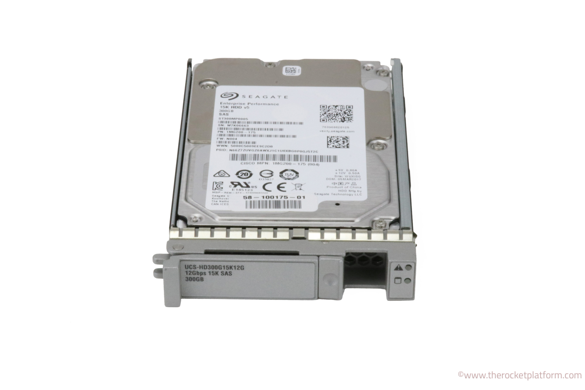 Cisco UCS Hard Drive 300GB 15K RPM SFF 12Gb SAS Interface