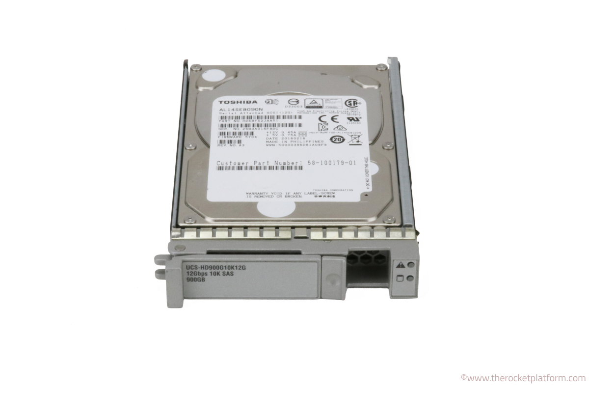 Cisco UCS Hard Drive 900GB 10K RPM SFF 12Gb SAS Interface