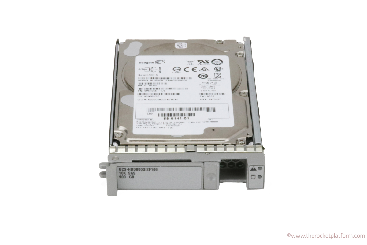 Cisco UCS Hard Drive 900GB 10K RPM SFF 6Gb SAS Interface