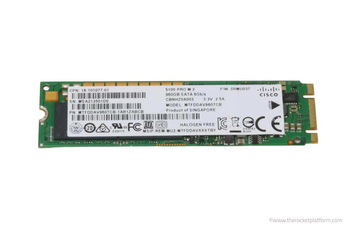 Cisco UCS 960GB SATA M.2 SSD