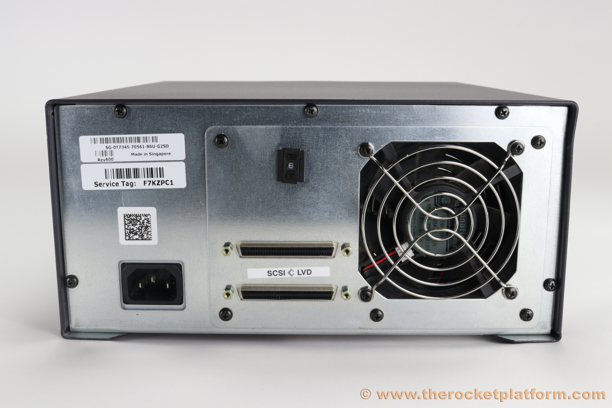 F8770 - Dell LTO-2 External Tabletop SCSI Tape Drive
