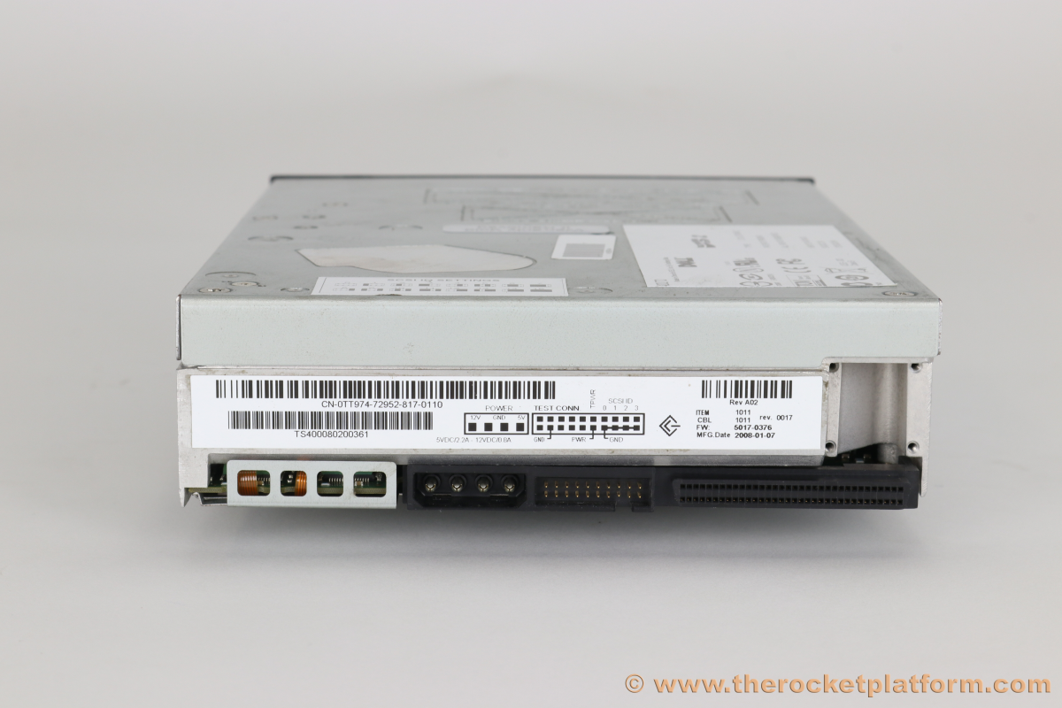 0J655G - Dell LTO-2 Internal Mount SCSI Tape Drive