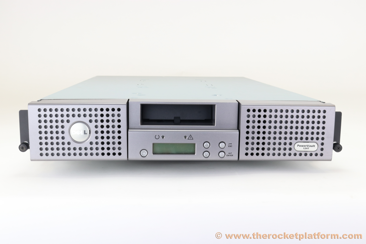 4X6X5 - Dell PowerVault 124T Tape Library with LTO-5 SAS