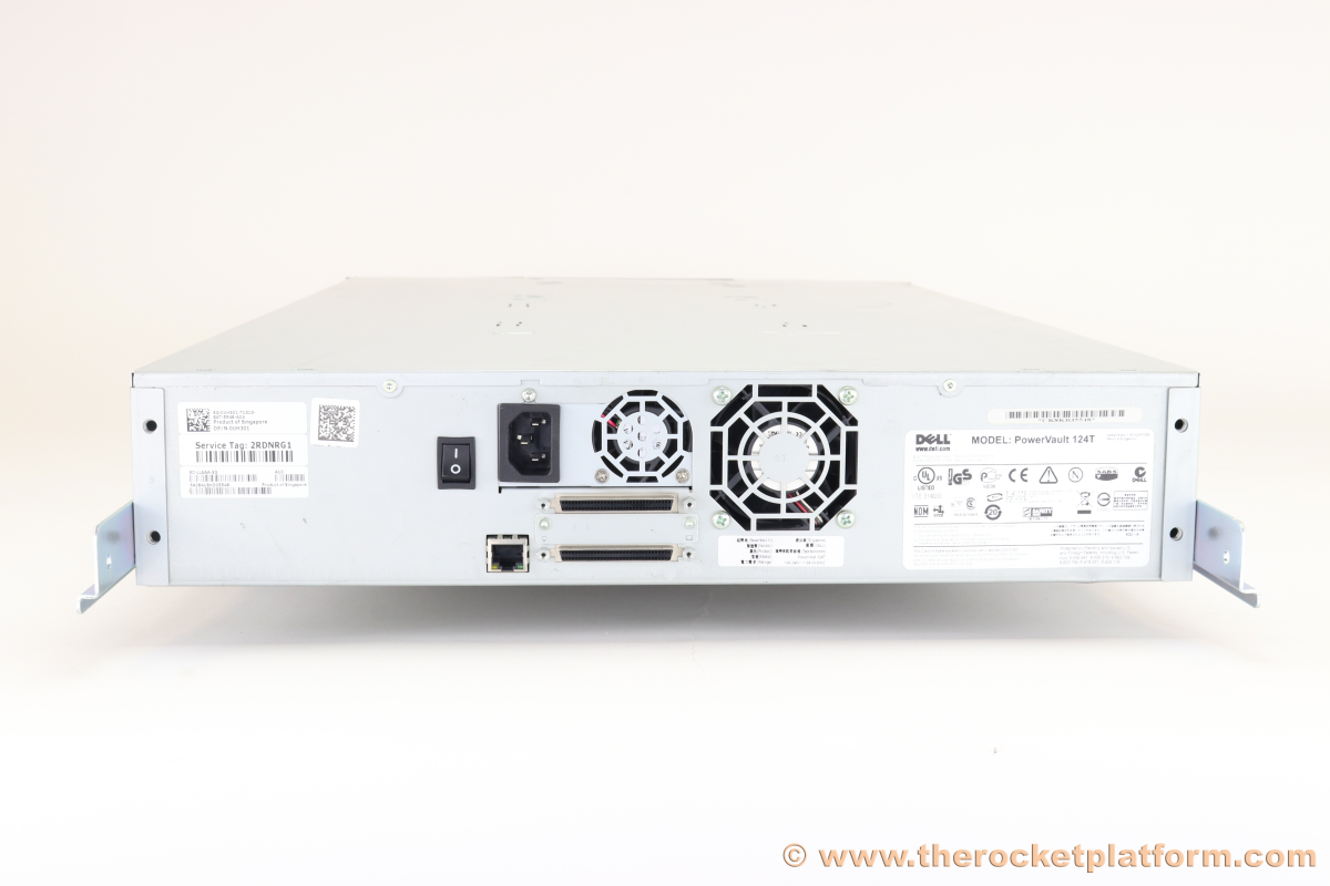 UH301 - Dell PowerVault 124T Tape Library with LTO-3 SCSI