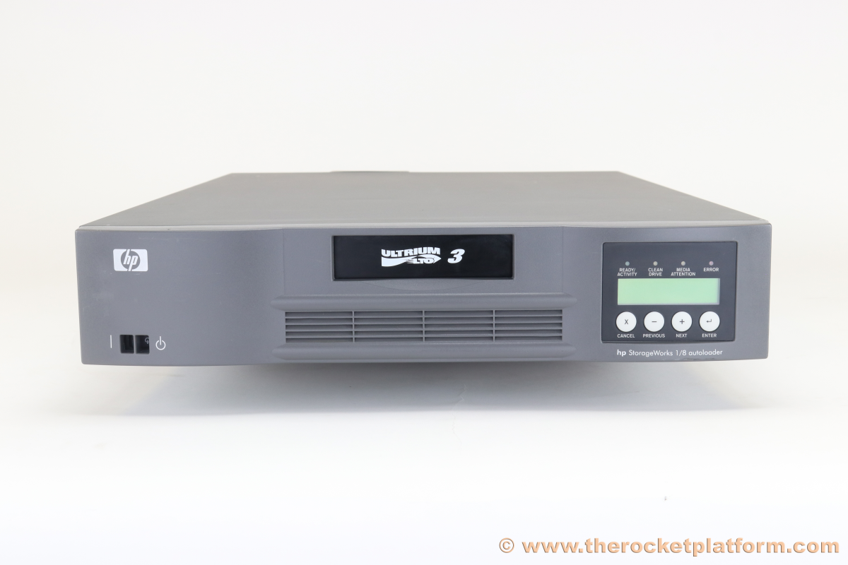 AF204-63001 - HP 1/8 Carousel Tape Library LTO-3 SCSI