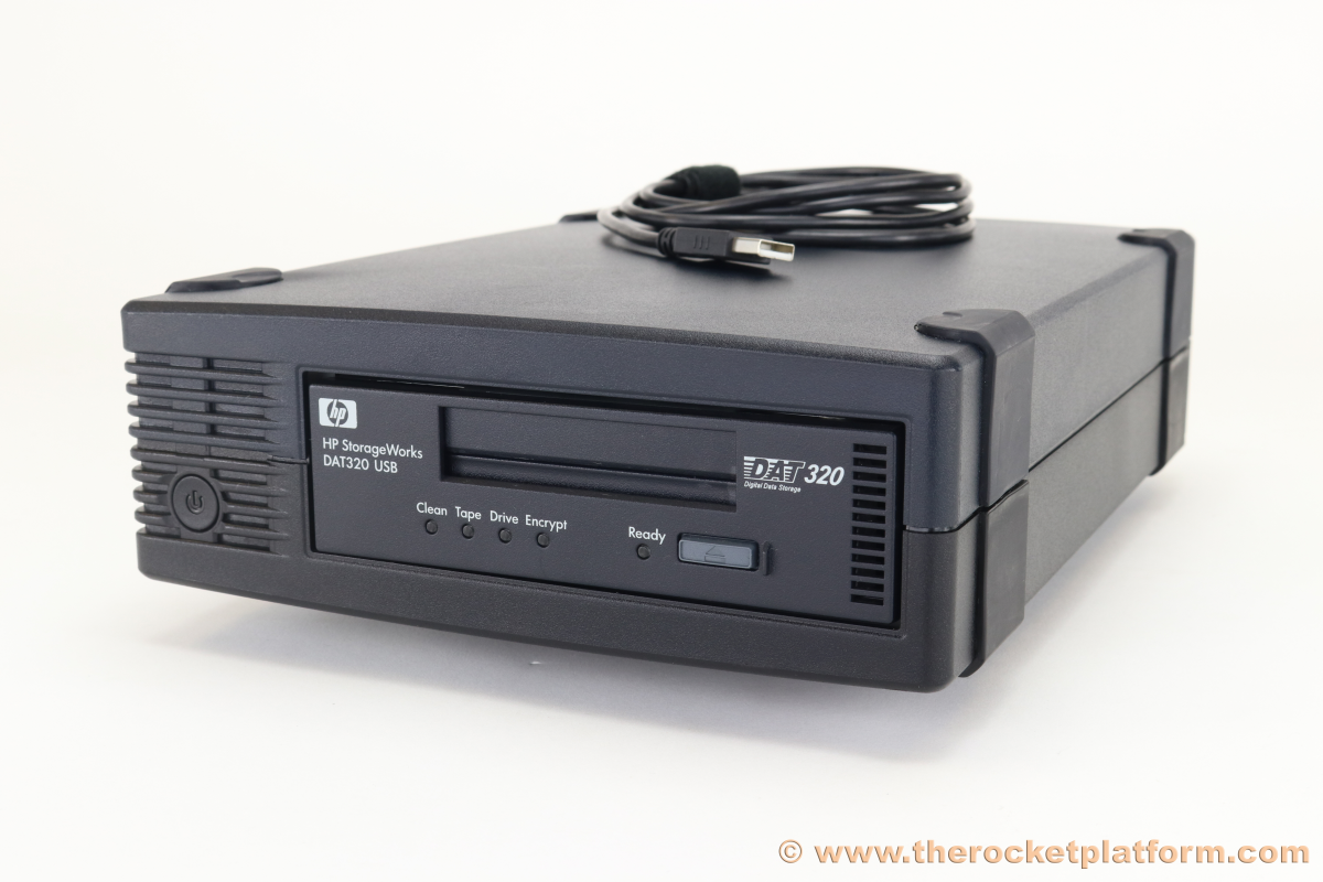 496502-001 - HP DAT320 External Tabletop USB Tape Drive
