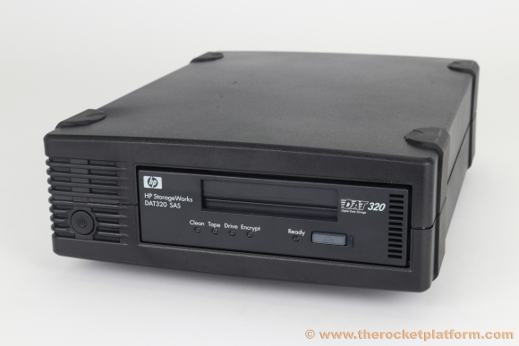 496506-001 - HP DAT320 External Tabletop SAS Tape Drive