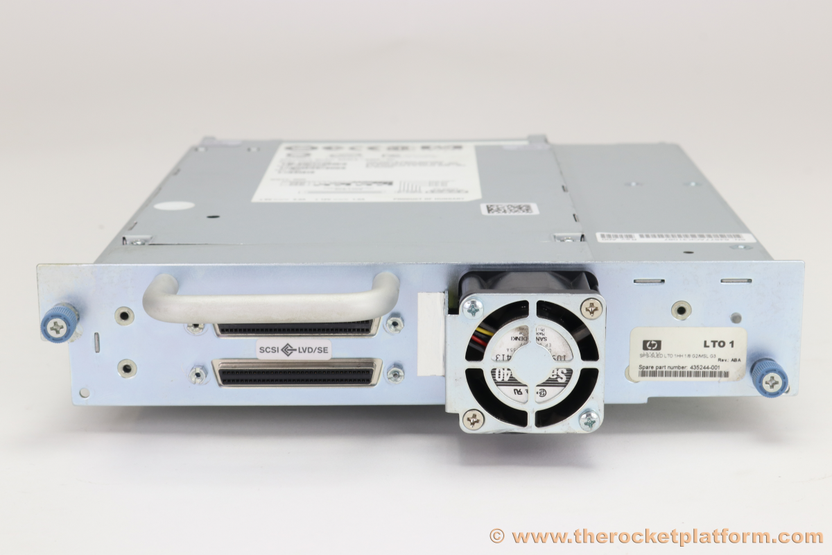 435244-001 - HP MSL 1/8 G2 MSL2024 MSL4048 LTO-1 SCSI Tape Drive