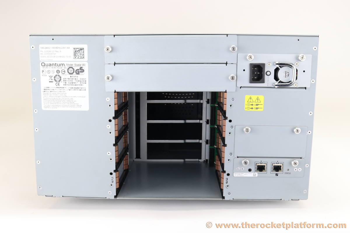 3-05281-02 - Quantum Scalar i80 Chassis Assembly 80 Slot