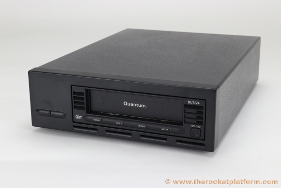 BHBBX-EY - Quantum V4 External Tabletop SCSI Tape Drive
