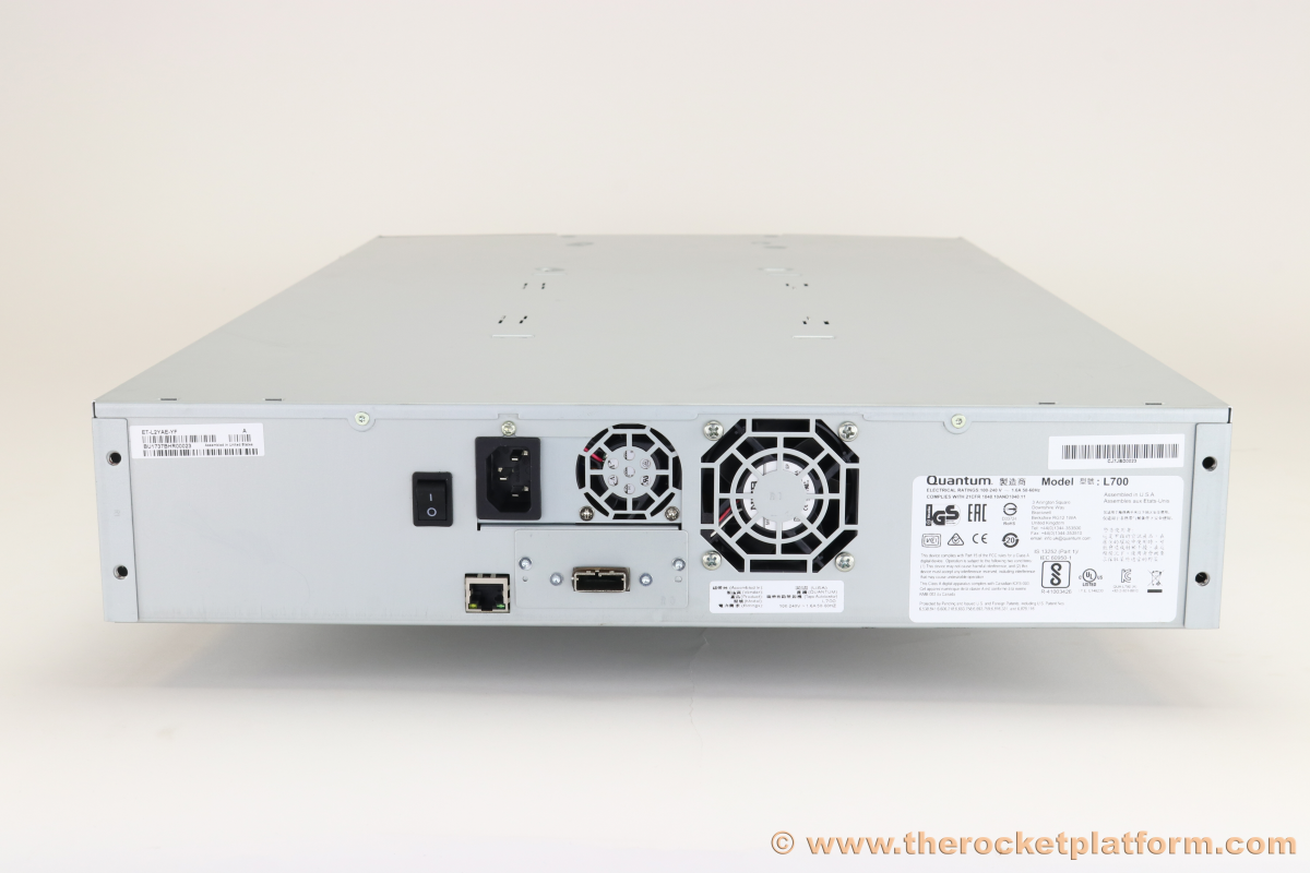 EC-L2HAE-YF - Quantum Superloader 3 Tape Library with LTO-5 SAS