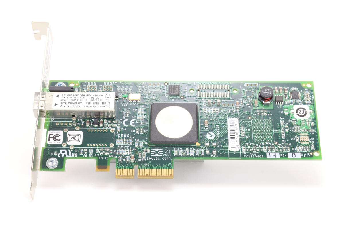 LPE-1150-E - LC PCIe 4GB Fibre Channel HBA - Single Port